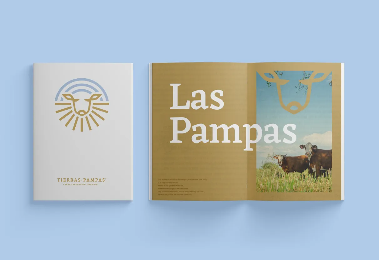 Laburo Estudio: Tierras Pampas diseño de marca